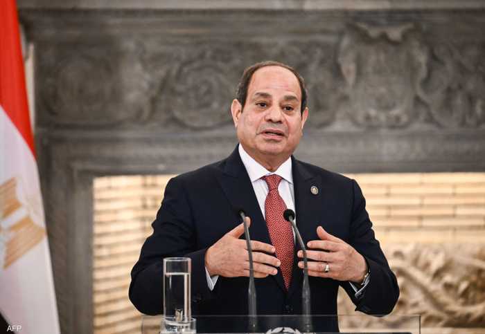 الرئيس المصري "عبد الفتاح السيسي"
