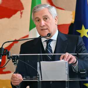 وزير الخارجية الإيطالي أنطونيو تاجاني
