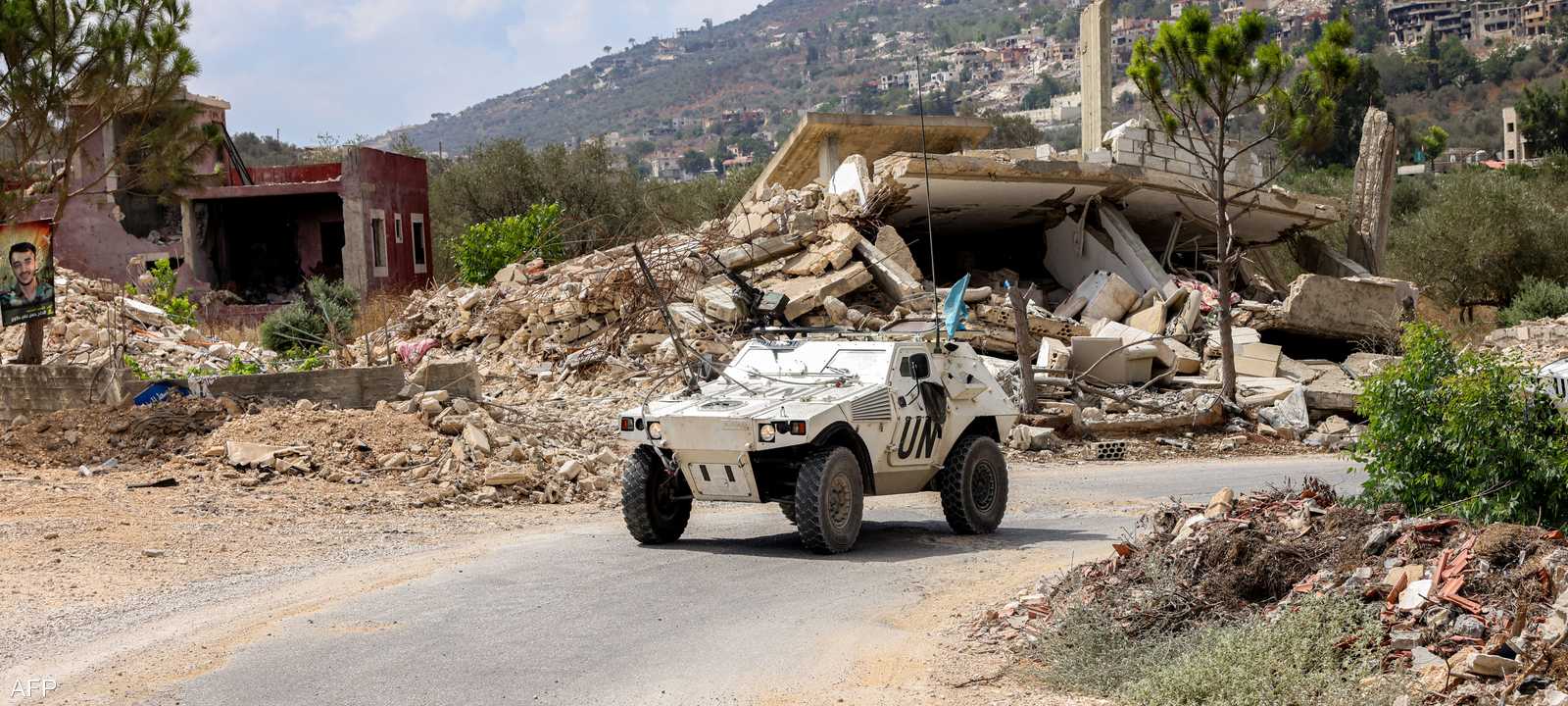 آلية تابعة لليونيفيل في جنوب لبنان