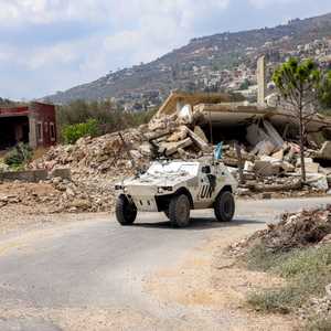 آلية تابعة لليونيفيل في جنوب لبنان