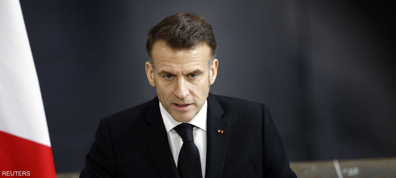 الرئيس الفرنسي إيمانويل ماكرون