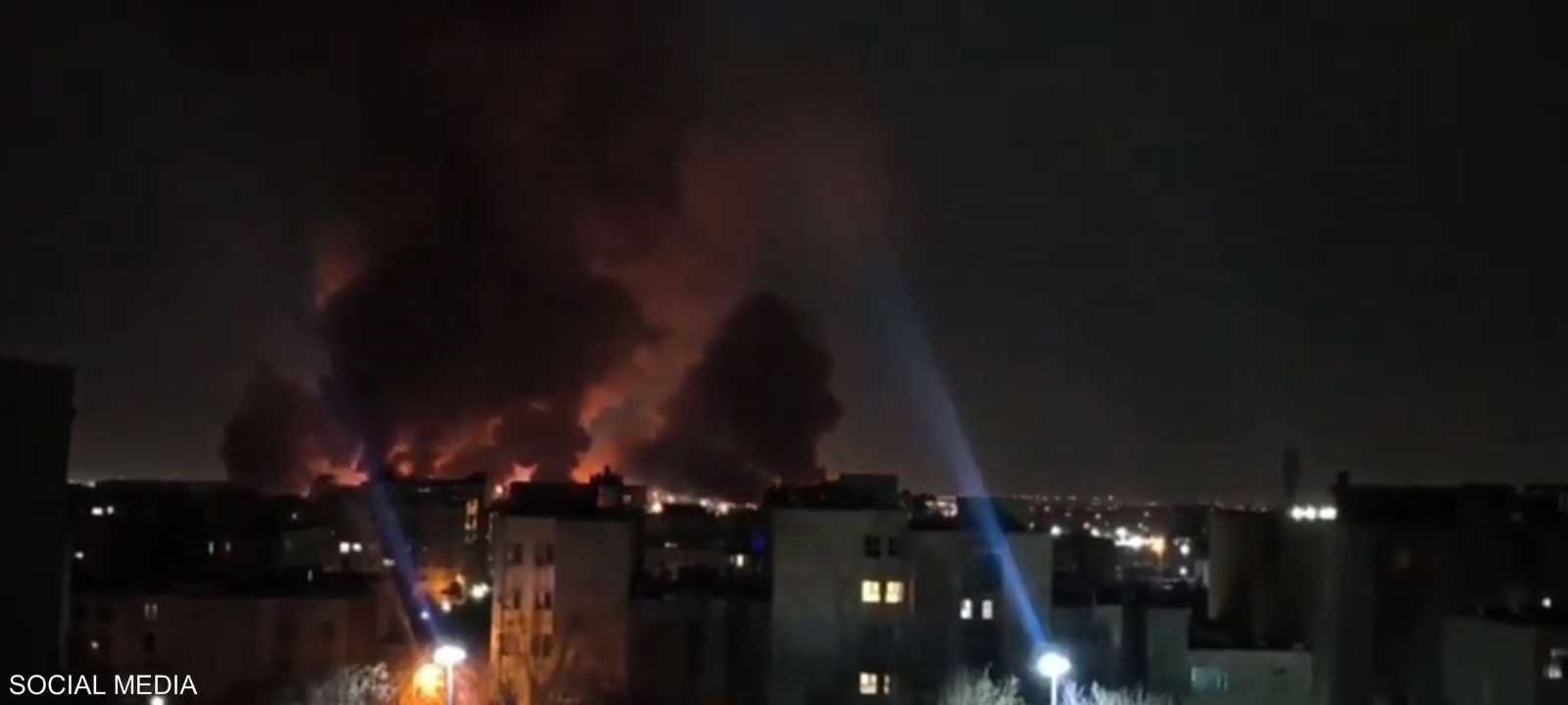 قصف إسرائيلي على مطار مهرآباد