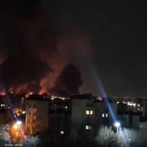 قصف إسرائيلي على مطار مهرآباد