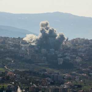 قصف إسرائيلي على الخيام جنوبي لبنان.. أرشيفية