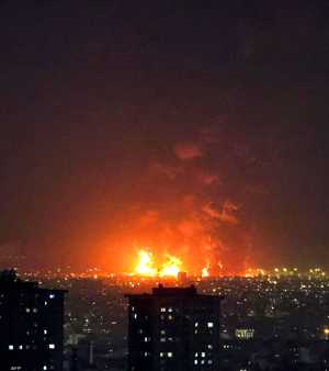 مصفاة النفط المستهدفة تقع في طهران