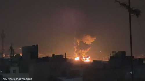 الجيش الإسرائيلي يعلن ضرب أهداف عسكرية في أنحاء إيران