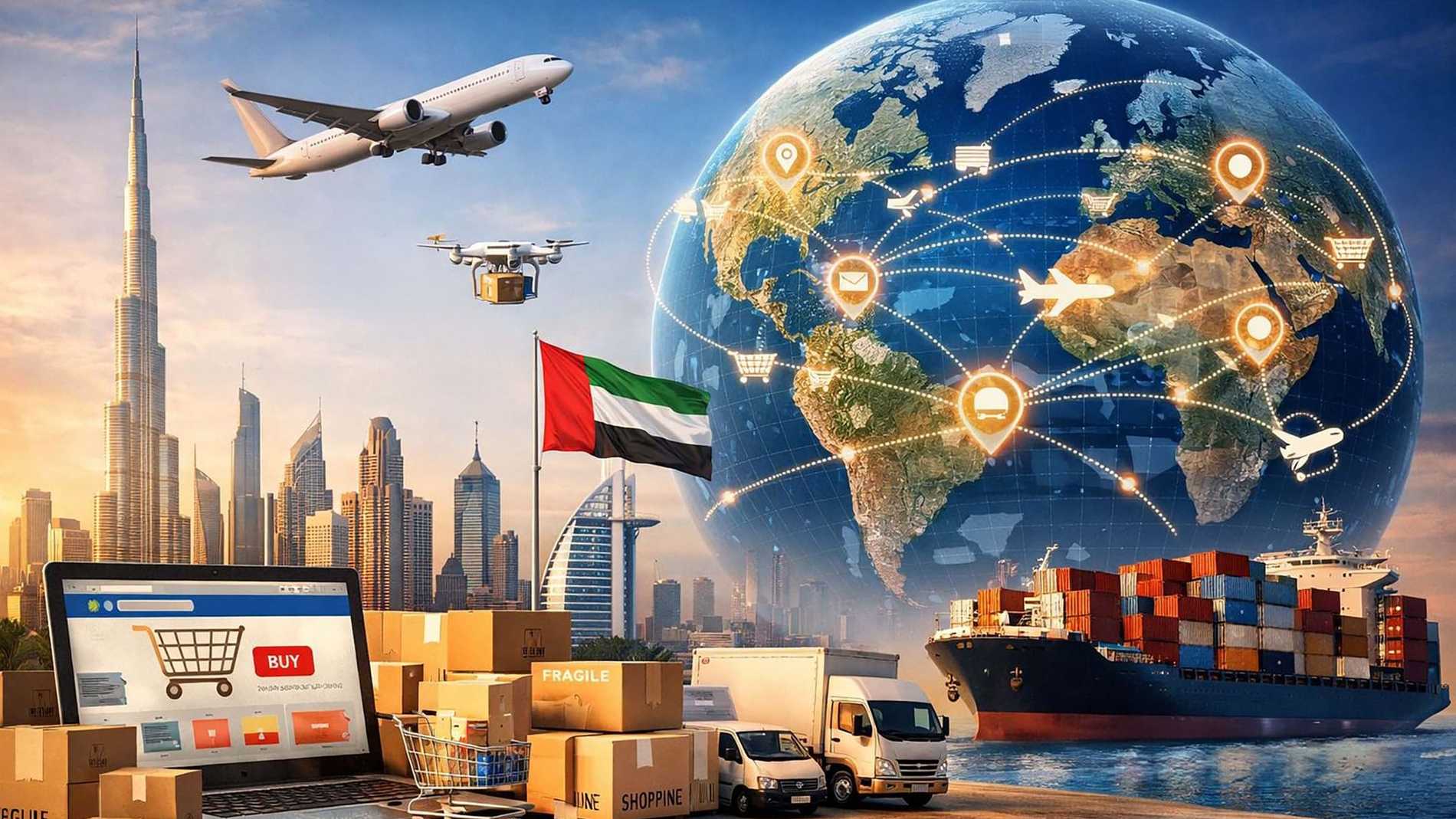 42.2 مليار درهم سوق التجارة الإلكترونية بالإمارات خلال 2025