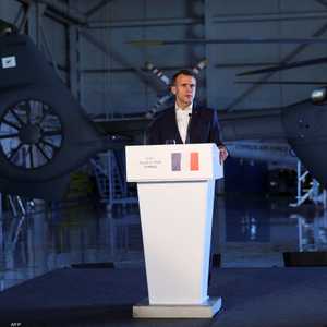 ماكرون من قاعدة بافوس العسكرية في قبرص