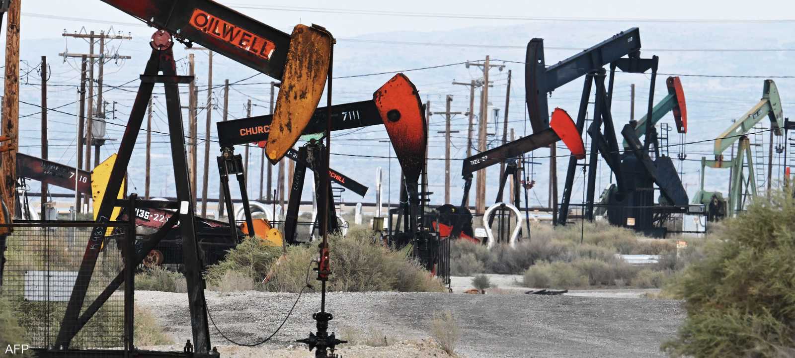 مضخات في حقل نفطي بولاية فلوريدا الأميركية_أرشيف