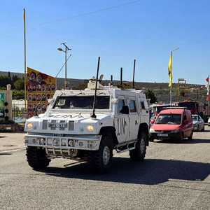 رافقت قوة يونيفيل الأشخاص الذين غادروا القرية