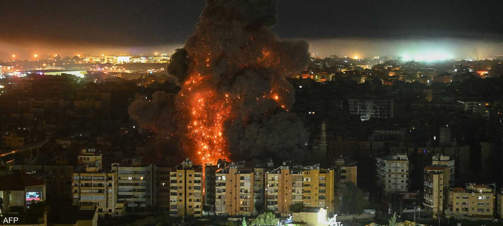 قصف إسرائيلي على الضاحية الجنوبية
