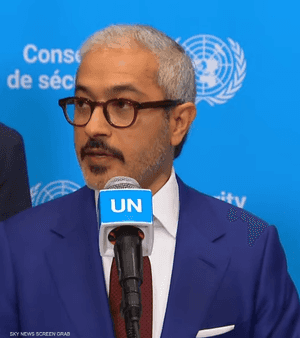 المندوب الإماراتي لدى الأمم المتحدة، السفير محمد أبوشهاب