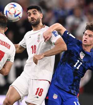 إيران خسرت أمام الولايات المتحدة في مونديال قطر 2022