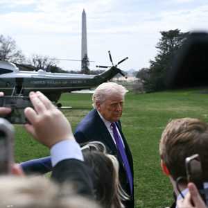 من تصريحات ترامب للصحفيين الأربعاء