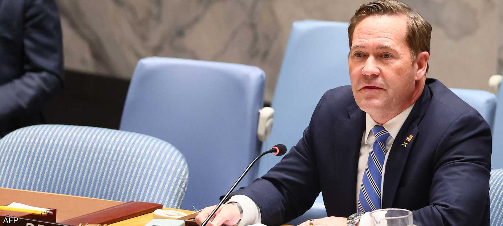 المندوب الأميركي لدى الأمم المتحدة، مايك والتز