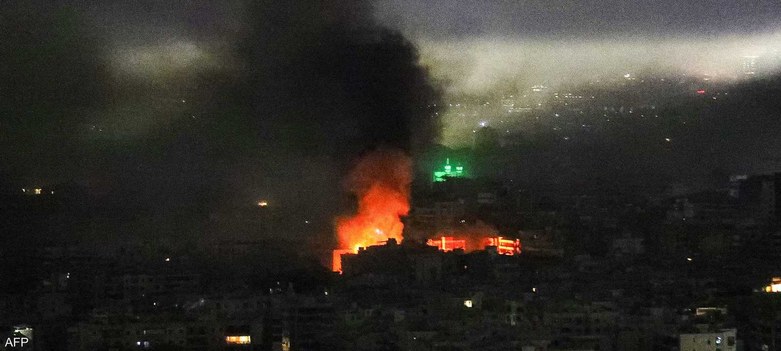 قصف إسرائيلي على الضاحية الجنوبية لبيروت