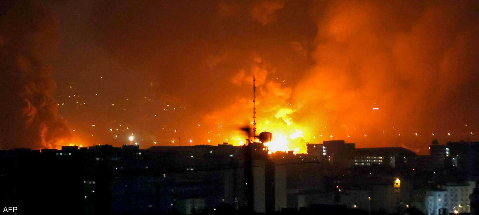 قصف أميركي على طهران