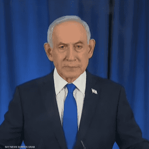 رئيس الوزراء الإسرائيلي بنيامين نتنياهو