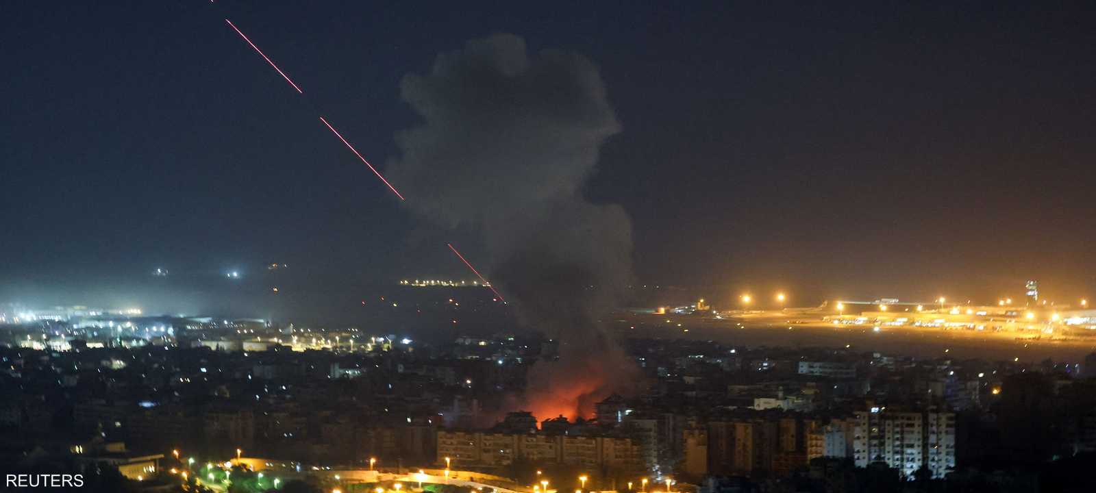 إسرائيل تقصف مواقع لحزب الله في لبنان