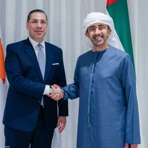 عبدالله بن زايد يستقبل وزير خارجية قبرص