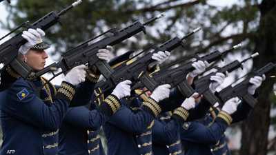 صورة للحرس الوطني في كوسوفو