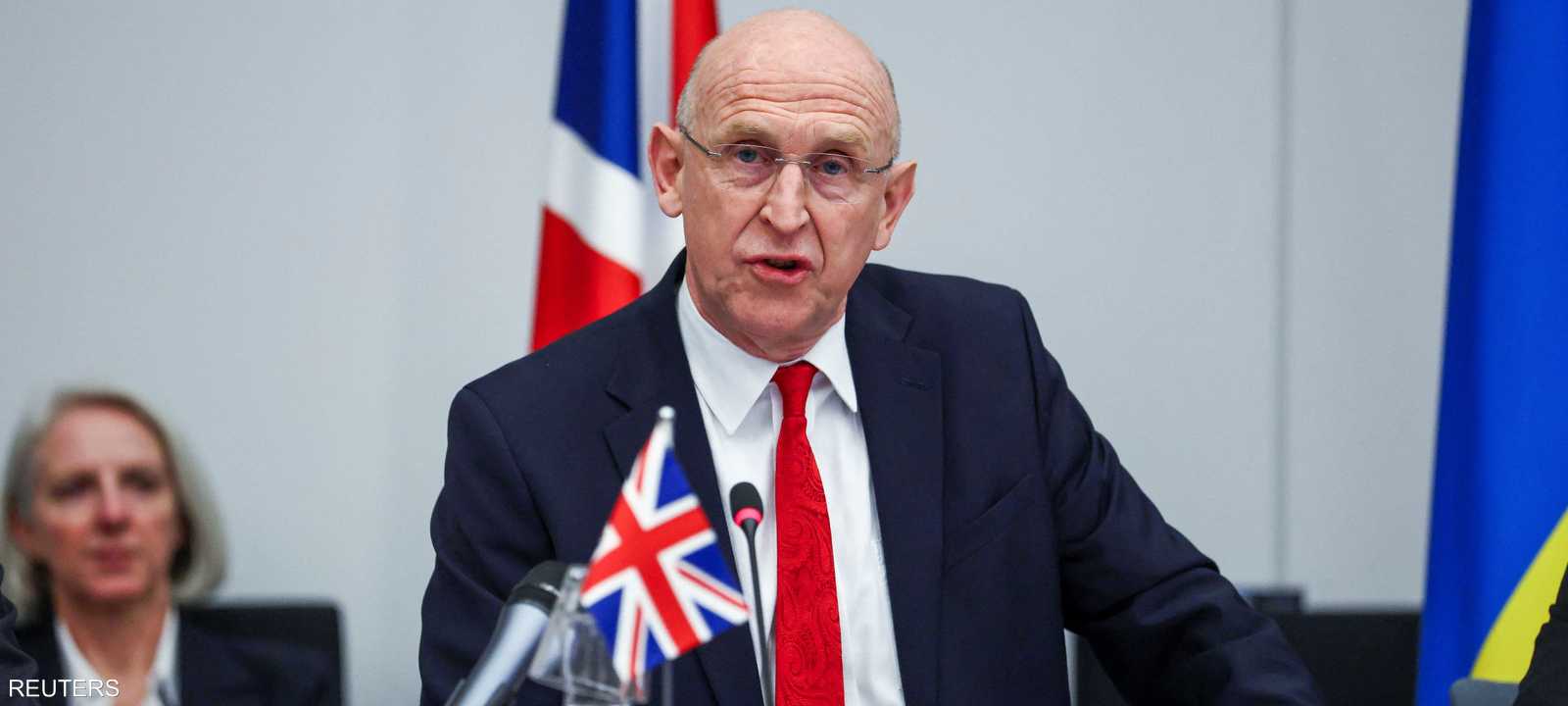 وزير الدفاع البريطاني جون هيلي