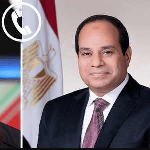 السيسي يتلقى اتصالا هاتفيا من الرئيس الإيراني بزشكيان