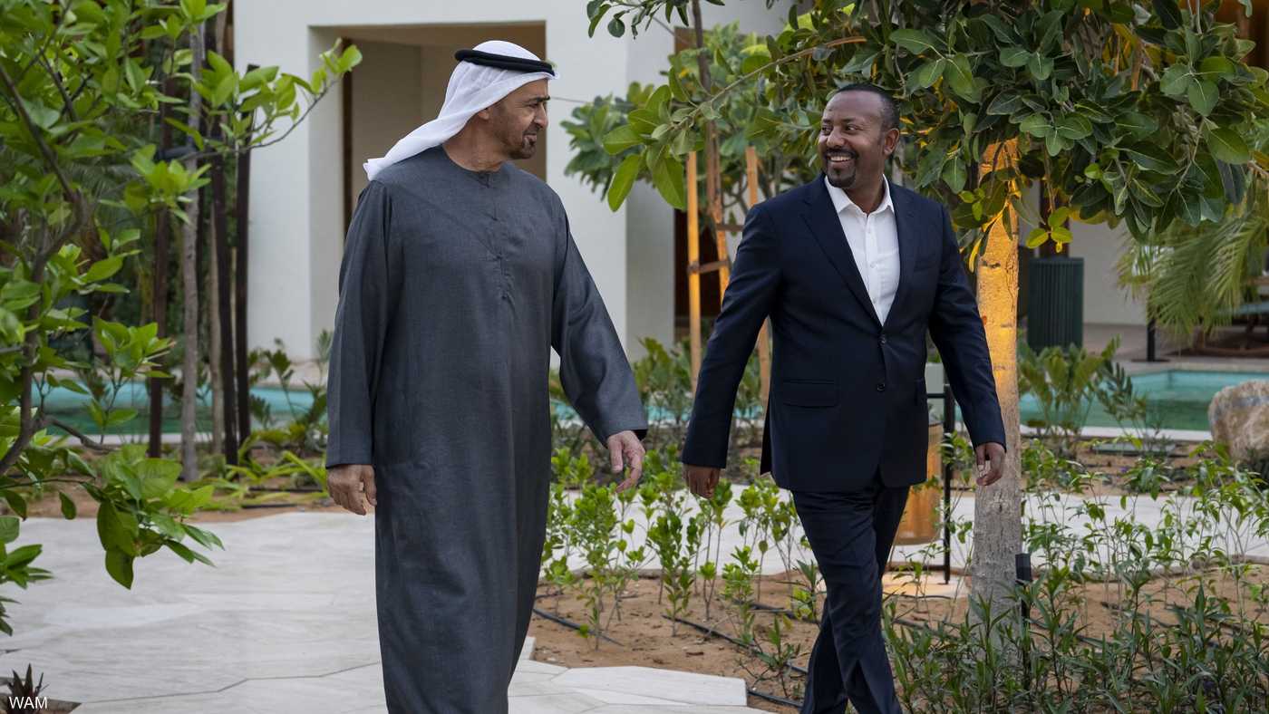 آبي أحمد.. الوكيل الإقليمي لمشروع أبوظبي في القرن الأفريقي 29 رئيس دولة الإمارات ورئيس وزراء إثيوبيا