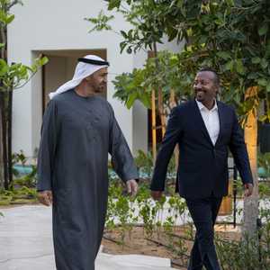 رئيس دولة الإمارات ورئيس وزراء إثيوبيا
