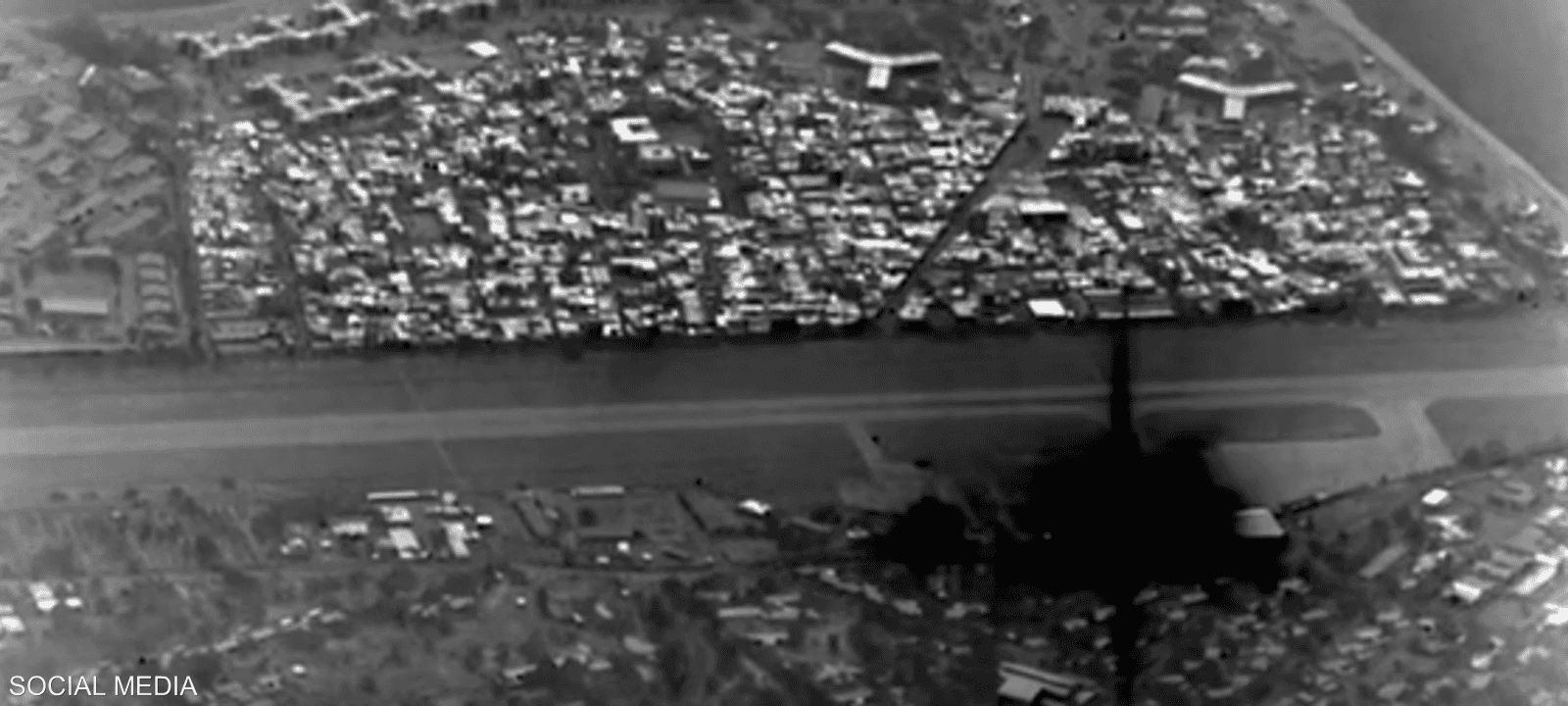 نشر ترامب مقطع، قالت سي إن ان إنه موقع بجزيرة خرج