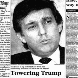 أجريت المقابلة مع ترامب عام 1988