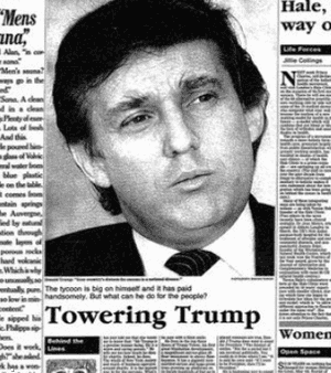 أجريت المقابلة مع ترامب عام 1988