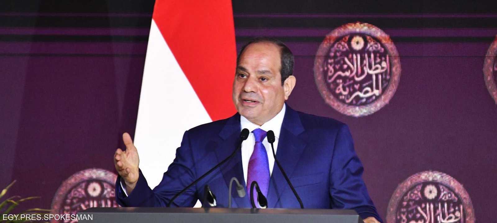 الرئيس المصري عبد الفتاح السيسي
