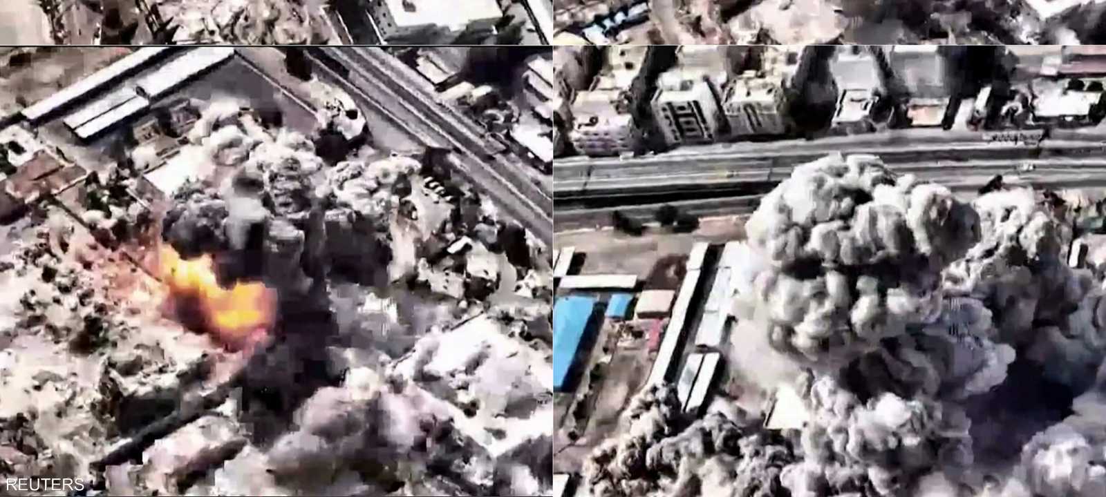 إسرائيل تقصف مواقع عسكرية إيرانية