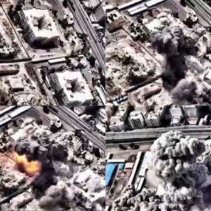 إسرائيل تقصف مواقع عسكرية إيرانية