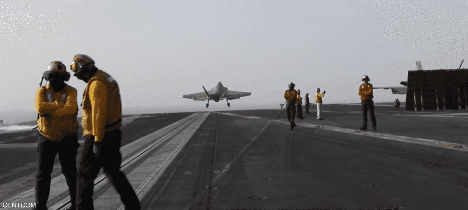 سنتكوم تنشر فيديو لـ"أبراهام لينكولن"