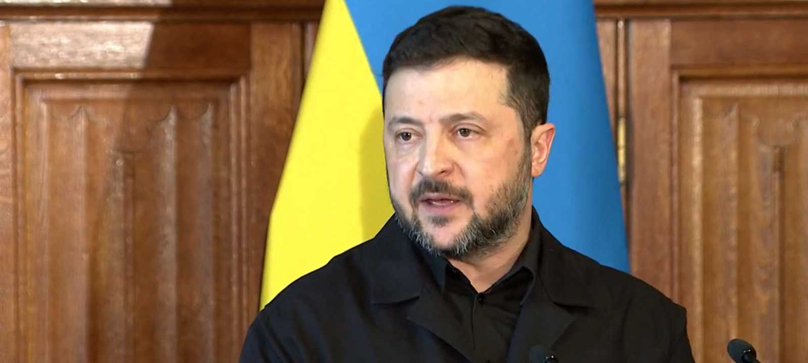 الرئيس الأوكراني فولوديمير زيلينسكي