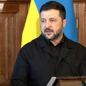 الرئيس الأوكراني فولوديمير زيلينسكي