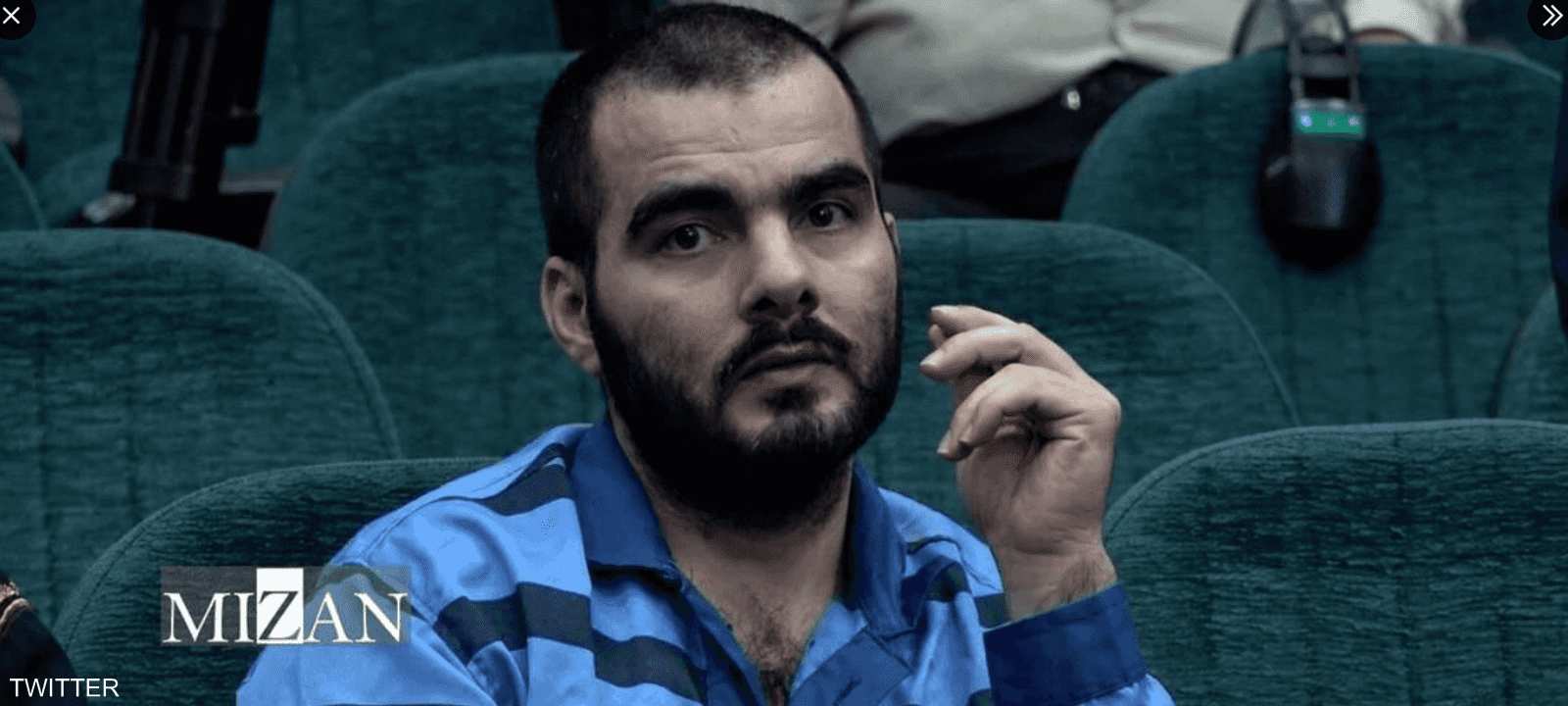 صورة نشرتها وكالة "فارس" للرجل مرفقة مع خبر الإعدام