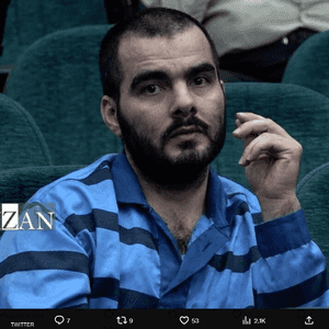 صورة نشرتها وكالة "فارس" للرجل مرفقة مع خبر الإعدام