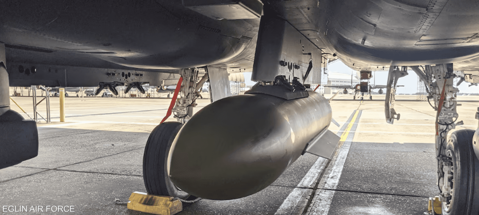 تستخدم هذه القنبلة ضد "الأهداف المدفونة بعمق"