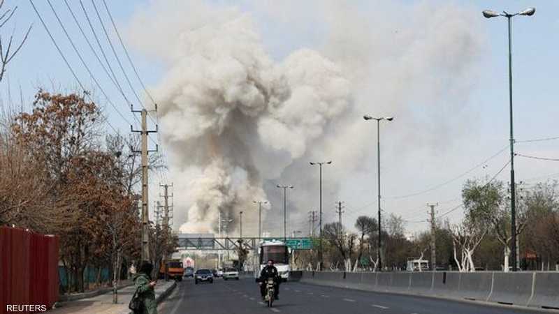 دخان يتصاعد عقب انفجار في طهران