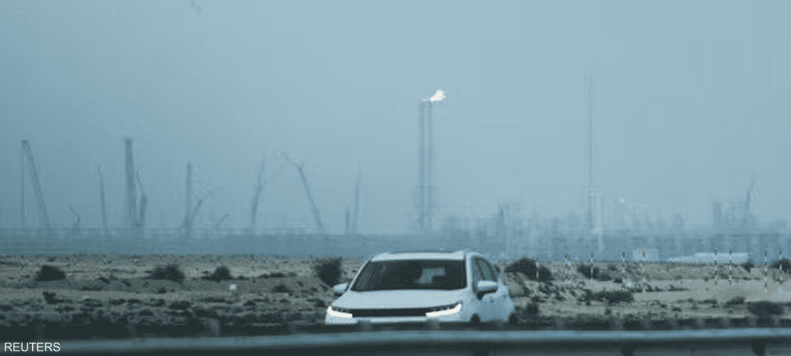 منشآت إنتاج الغاز المسال التابعة لقطر للطاقة في راس لفان