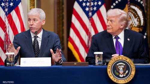 وزير الطاقة الأميركي والرئيس دونالد ترامب