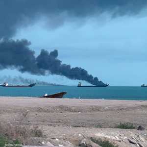 صور متداولة لناقلات نفط إيرانية تحترق