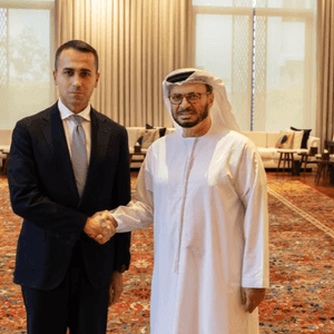 أنور قرقاش ولويجي دي مايو