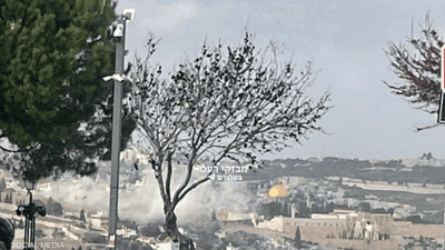 بعد سقوط شظايا قرب "الأقصى".. إسرائيل تندد بـ"جنون" إيران