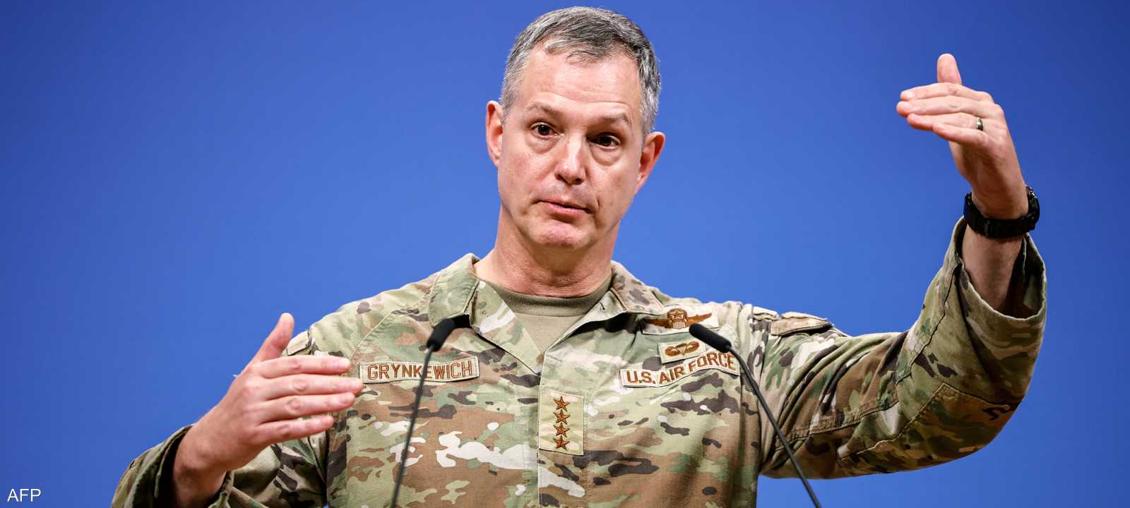 قائد حلف شمال الأطلسي في أوروبا الجنرال ألكسوس جرينكيويتش