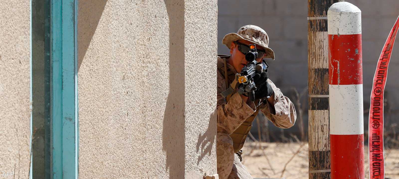 جندي في سلاح مشاة البحرية الأميركية.. أرشيفية