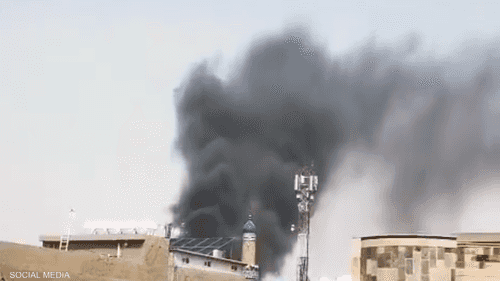 طائرة مسيرة تستهدف مقر المخابرات العراقية في بغداد